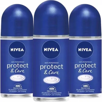 Antiperspirant Nivea Protect & Care kuličkový 3 x 50 ml