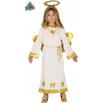 Karnevalový kostým Dětský kostým Anděl Zlaté hvězdy