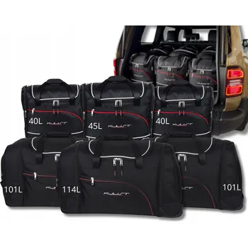 Organizér do auta Sada tašek KJUST do zavazadlového prostoru pro TOYOTA LAND CRUISER 2024+