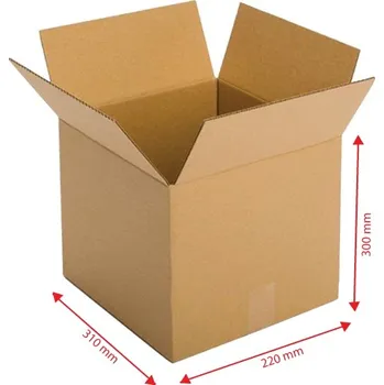 Archivační box Kartonová krabice 310x220x300 mm 3VVL