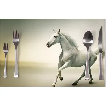 prostírání Sablio Prostírání Bílý kůň 2: 40x30cm