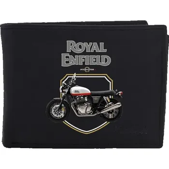 Peněženka STRIKER Kožená peněženka Jawa Royal Enfield Interceptor 650 Twin