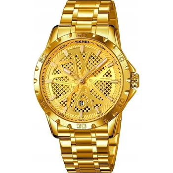 Hodinky Pánské hodinky SKMEI skm.193371f.mn s náramkem a analogovým datumovka