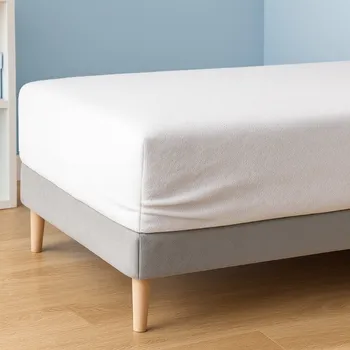 Napínací froté prostěradlo 90x200 bílé