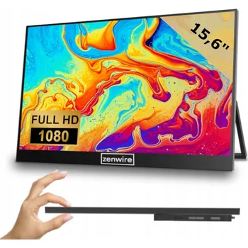 Monitor Přenosný monitor Zenwire 15,6" FHD IPS matný s reproduktory
