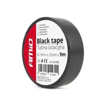 Izolační páska AMIO Izolační páska černá 25mm x 9m