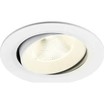 Bodové svítidlo SLV - BIG WHITE NUMINOS® MOVE L Stropní vestavné svítidlo, 4000 K, 20°, IP20, kulaté, bílé - BIG WHITE (SLV) LA 1009856