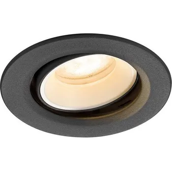 Bodové svítidlo SLV - BIG WHITE NUMINOS® MOVE XS Stropní vestavné svítidlo, 2700 K, 55°, IP20, kulaté, černé / bílé - BIG WHITE (SLV) LA 1009332