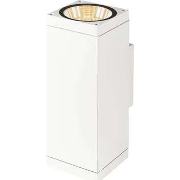 Venkovní osvětlení SLV - BIG WHITE THEO PRO L nástěnné svítidlo pro povrchovou montáž, up/down, DALI, P1, 2700 K, 20 W, Touch, 24°, bílé - BIG WHITE (SLV) LA 1010188