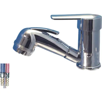 Vodovodní baterie COMET Směšovací páková baterie PARMA se sprchou Shorty výsuvná