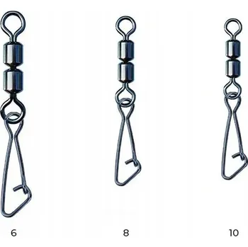 Nytro Dvojitý otočný F-kloub s hákem vel. 10, ks konektor