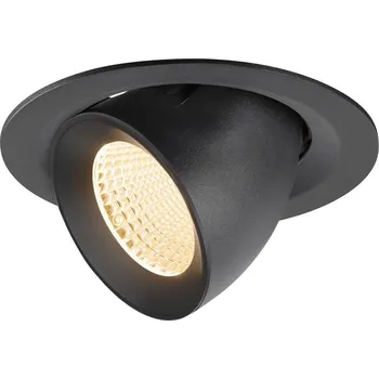 Bodové svítidlo SLV - BIG WHITE NUMINOS® GIMBLE M Stropní vestavné svítidlo, 2700 K, 40°, černé - BIG WHITE (SLV) LA 1009544