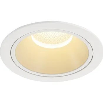 Bodové svítidlo SLV - BIG WHITE NUMINOS® XL Stropní vestavné svítidlo, 3000 K, 55°, IP20, kulaté, bílé - BIG WHITE (SLV) LA 1009952