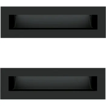 Větrací mřížka Větrací mřížka výdechová Kratki černá