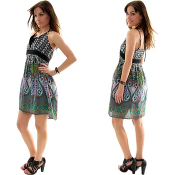 Dámské šaty Genesy šaty pro běžné nošení, klasické midi, velikost 42