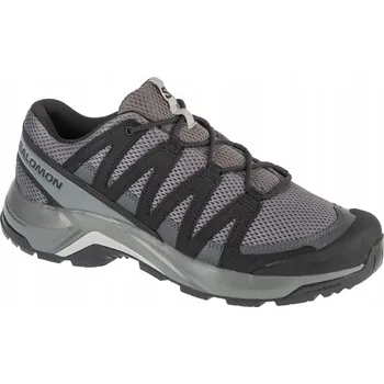 Pánská treková obuv SALOMON X-ADVENTURE RECON -47 1/3- Pánské trekové boty - šedé, síťovina