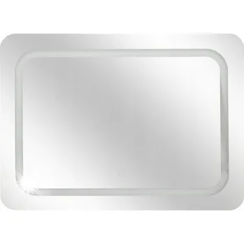 Zrcadlo Zrcadlo nástěnné LED 65x49 Cm