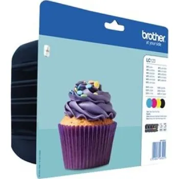 Počítač InkJet BROTHER MFC-J4510 DW (LC 123RBWBP) CMY pack 3x600 str.