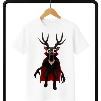 DĚTSKÉ TRIČKO BÍLÉ ROBLOX 99 NOCÍ V LESE S MONSTREM VELIKOST 3XS 92CM