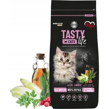 Krmivo pro kočku BIOFEED Tasty Cats Life Králík KITTEN 1,5kg Králičí pro koťata