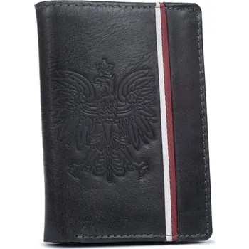 Peněženka Velká pánská peněženka z přírodní nubukové kůže Barva: Černá