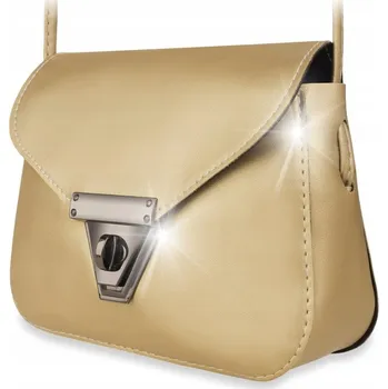 Niktrade kabelka kabelka přes rameno eko kůže zlatá