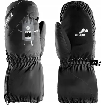 Rukavice Nepromokavé dětské palčáky ZANIER Monster.STX na zip, teplé, černé