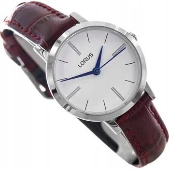 Hodinky DÁMSKÉ HODINKY LORUS RG289QX9 HNĚDÉ NA ŘEMÍNKU KLASICKÉ