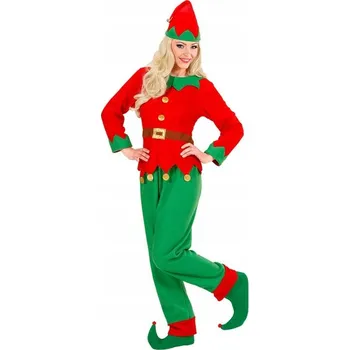 Karnevalový kostým KOSTÝM ELFA ELFKA ELFICA ELF SKŘÍTEK TRPASLÍKA XL