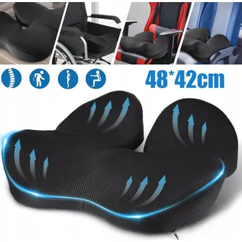 Podsedák POLŠTÁŘ K SEZENÍ NA KANCELÁŘSKOU ŽIDLI INVALIDNÍ VOZÍK AUTOSEDAČKA