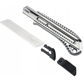 Pracovní nůž Nůž s odlamovací čepelí 18 mm pro řezání tapet, kartonů, pásek a koberců