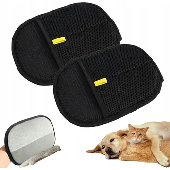 Kosmetika pro psa Rukavice na odstraňování chlupů zvířat pro kočky a psy na čalounění nábytku