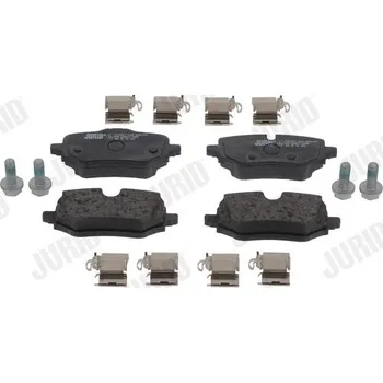 Brzdová destička Sada brzdových destiček, kotoučová brzda JURID 574287J