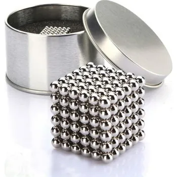 Gadget NeoCube niklový 5mm - magnetická kostka - v plechu