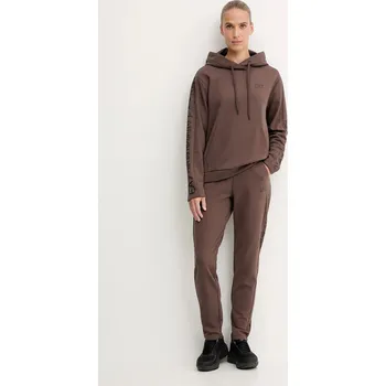 Tepláková souprava EA7 Emporio Armani dámská, béžová barva, AF10443.7W000116 98X, vel. S