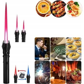 Plynový zapalovač Zapalovač Kovový plynový zapalovač s možností opakovaného plnění