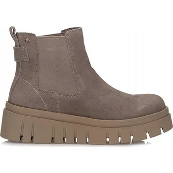 Dámské tenisky Semišové kožené dámské kotníkové boty na platformě Filippo lehké pohodlné vel. 41