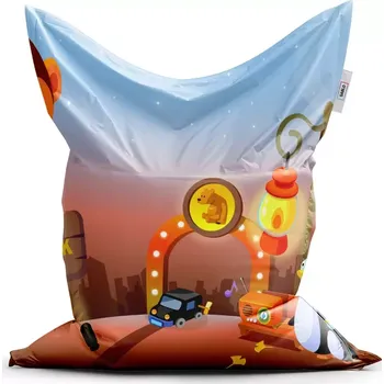 Sedací pytel Sablio Sedací vak Classic Dětský motiv 4 - 150x100 cm