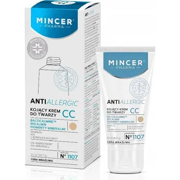 Pleťový krém Zklidňující krém na obličej Mincer Pharma 0 SPF pro den i noc 50 ml