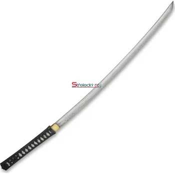 Replika zbraně katana 2 Take Shikomizue, zelený bambus, T-10 Steel, Real Choji Hamon