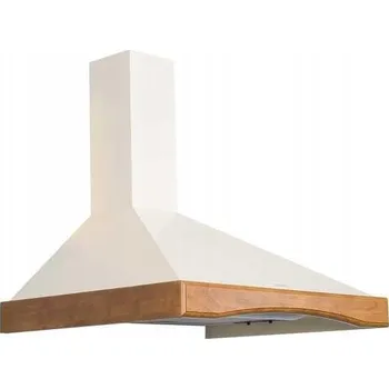 Digestoř Komínová digestoř VDB Inka 60 béžová/hnědá s halogenovým osvětlením, výkon 186 m3/h, energetická třída D