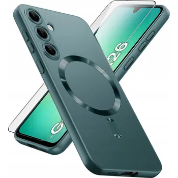 Pouzdro na mobilní telefon Zadní Kryt Erbord pro Samsung Galaxy A26 zelený