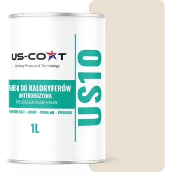 barva na kov Barva pro radiátory Antikorozní Odolná 1L Krémový polomat 3v1