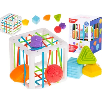 Flexibilní třídič kostek na hraní se zástrčkou čtverec KX5466_1