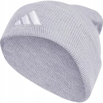 Čepice Adidas zimní čepice beanie šedá, velikost 52/54