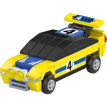 ostatní stavebnice Stavebnice Playtive Clippys Závodní auto, 81 dílů