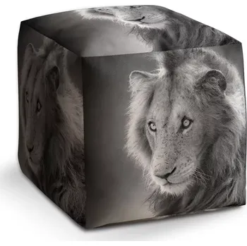 Taburet Sablio Taburet Cube Lvíček: 40x40x40 cm