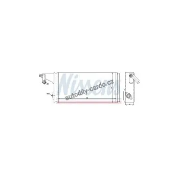 Chladič motoru Výměník tepla NISSENS 71808