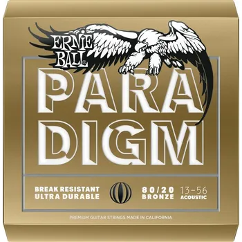 Struna pro kytaru a smyčcový nástroj Struny ERNIE BALL 2084 Paradigm Bronze (13-56)