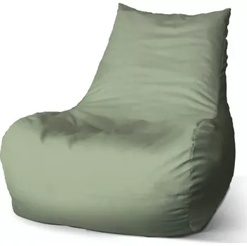 Sedací pytel Sablio Sedací vak Bean Zelená serene - 60 x 70 x 70 cm